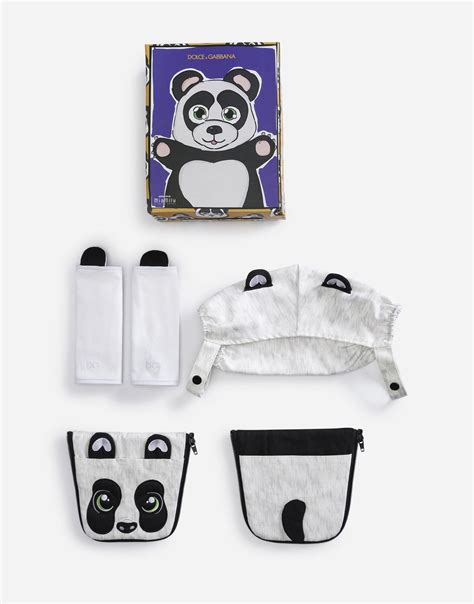 panda dolce gabbana|Panda cover for baby carrier .